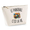 Trousse Beige Le Paintball c’est la vie