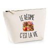 Trousse Beige Le Régime c’est la vie