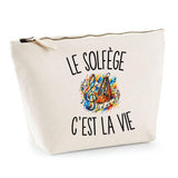 Trousse Beige Le Solfège c’est la vie