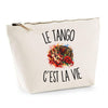 Trousse Beige Le Tango c’est la vie