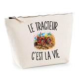 Trousse Beige Le Tracteur c’est la vie