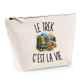 Trousse Beige Le Trek c’est la vie
