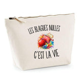 Trousse Beige Les Blagues Nulles c’est la vie
