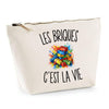 Trousse Beige Les Briques c’est la vie