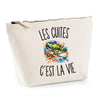 Trousse Beige Les Cuites c’est la vie
