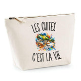 Trousse Beige Les Cuites c’est la vie