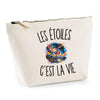 Trousse Beige Les Étoiles c’est la vie