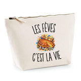 Trousse Beige Les Fèves c’est la vie