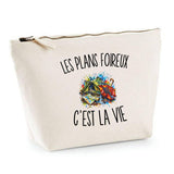 Trousse Beige Les Plans Foireux c’est la vie