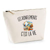 Trousse Beige Les Ronflements c’est la vie
