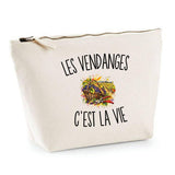 Trousse Beige Les Vendanges c’est la vie