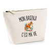 Trousse Beige Mon Basenji c’est ma vie