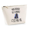Trousse Beige Mon Bouvier des Flandres c’est ma vie