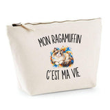 Trousse Beige Mon Ragamuffin c’est ma vie