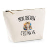 Trousse Beige Mon Sibérien c’est ma vie