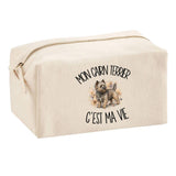 Trousse Multifonction Mon Cairn Terrier c'est ma vie