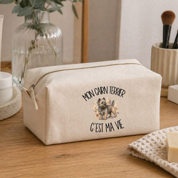 Trousse Multifonction Mon Cairn Terrier c'est ma vie