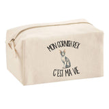 Trousse Multifonction Mon Cornish Rex c'est ma vie