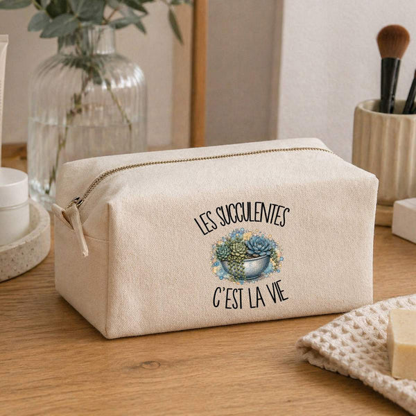 Trousse Multifonction Les succulentes c'est la vie