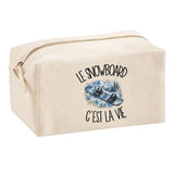 Trousse Multifonction Le snowboard c'est la vie