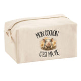 Trousse Multifonction Mon cochon c'est ma vie