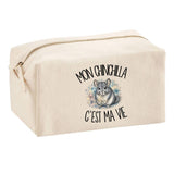 Trousse Multifonction Mon chinchilla c'est ma vie