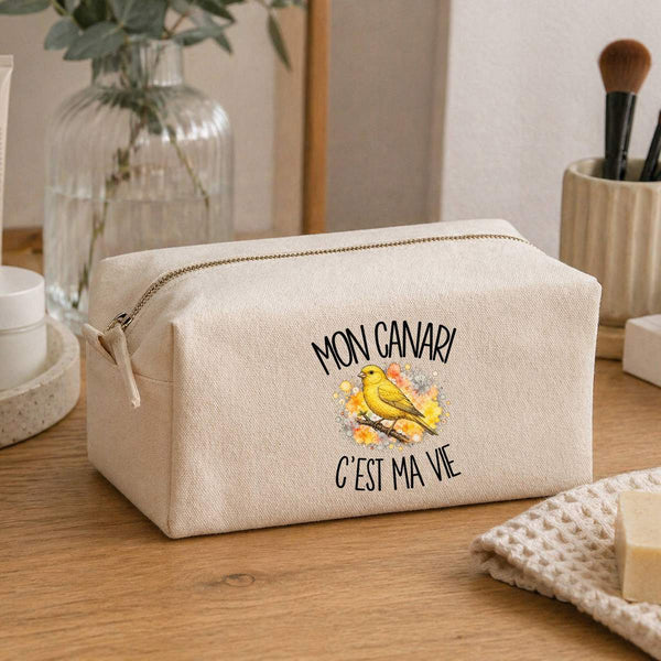 Trousse Multifonction Mon canari c'est ma vie