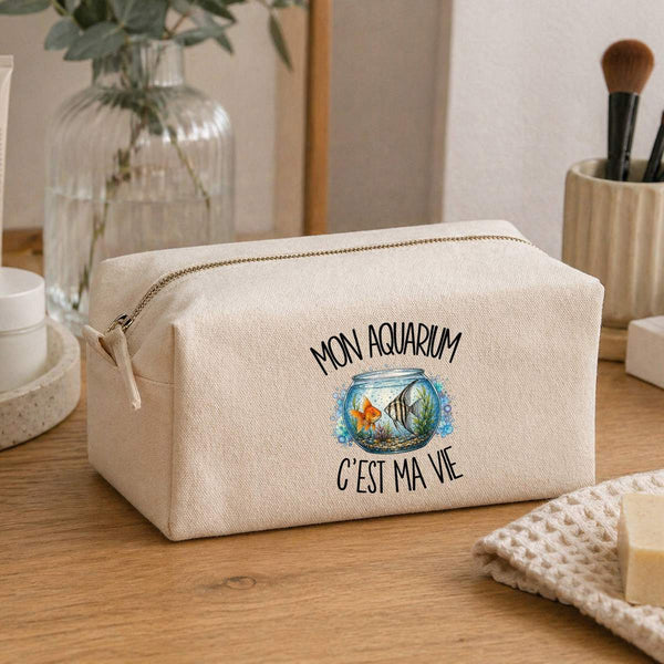 Trousse Multifonction Mon aquarium c'est ma vie