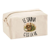 Trousse Multifonction Le sauna c'est la vie