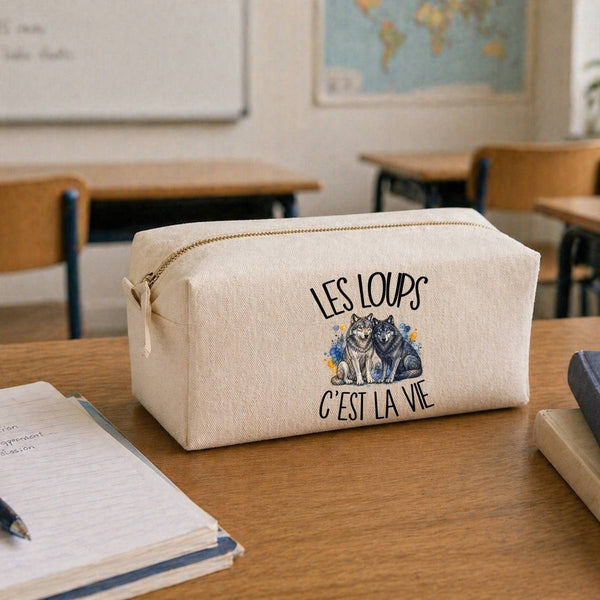Trousse Multifonction Les loups c'est la vie