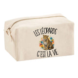 Trousse Multifonction Les léopards c'est la vie