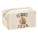 Trousse Multifonction Les girafes c'est la vie
