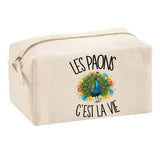Trousse Multifonction Les paons c'est la vie