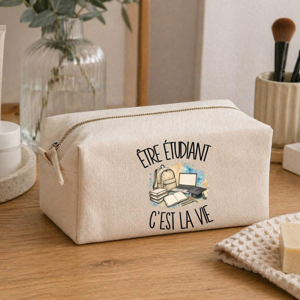 Trousse Multifonction Être étudiant c'est la vie