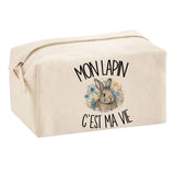 Trousse Multifonction Mon lapin c'est ma vie