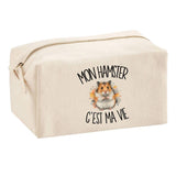 Trousse Multifonction Mon hamster c'est ma vie