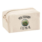 Trousse Multifonction Mon terrarium c'est ma vie