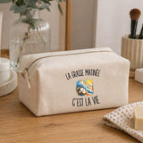 Trousse Multifonction La Grasse Matinée c’est la vie
