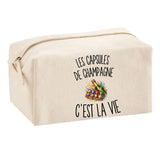 Trousse Multifonction Les Capsules de Champagne c’est la vie