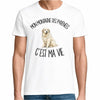 T-shirt Homme Blanc Mon Montagne des Pyrénées c'est ma vie