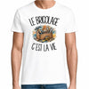 T-shirt Homme Blanc Le bricolage c'est la vie