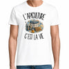 T-shirt Homme Blanc L'apiculture c'est la vie