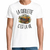 T-shirt Homme Blanc La cueillette c'est la vie