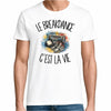 T-shirt Homme Blanc Le breakdance c'est la vie