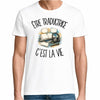 T-shirt Homme Blanc Être traductrice c'est la vie
