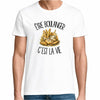 T-shirt Homme Blanc Être boulanger c'est la vie