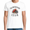 T-shirt Homme Blanc Être sauveteur en mer c'est la vie