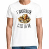 T-shirt Homme Blanc L'archéologie c'est la vie