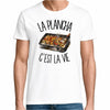 T-shirt Homme Blanc La plancha c'est la vie
