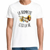 T-shirt Homme Blanc La trompette c'est la vie
